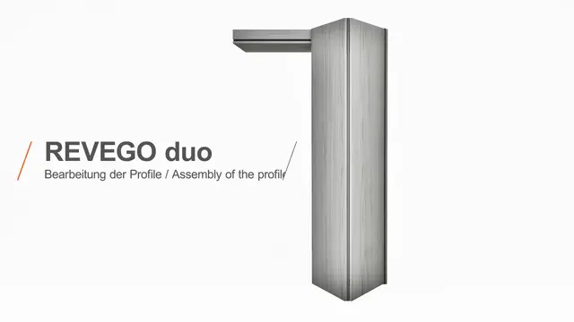 REVEGO duo Versiunea 2025 – Prelucrarea profilelor