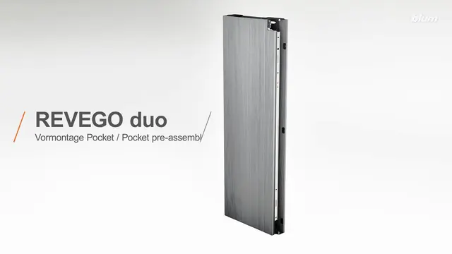 REVEGO duo Versiunea 2025 – Premontarea elementelor Pocket