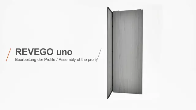 REVEGO uno Versiunea 2025 – Prelucrarea profilelor