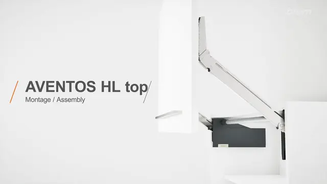 AVENTOS HL top – film despre montare