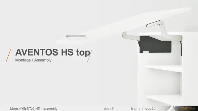 AVENTOS HS top – film despre montare