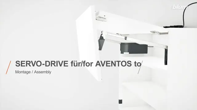 SERVO-DRIVE pentru AVENTOS top – film despre montare