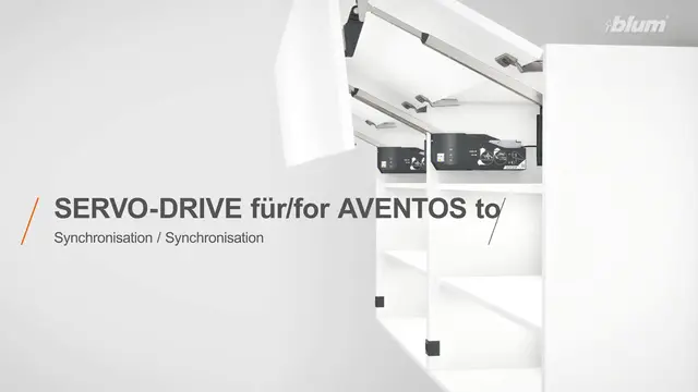 SERVO-DRIVE pentru AVENTOS top – sincronizare
