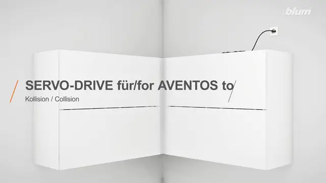 SERVO-DRIVE pentru AVENTOS top – coliziune