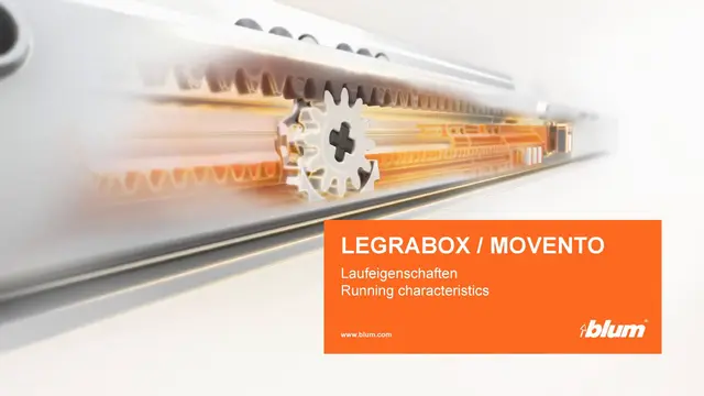 LEGRABOX/MOVENTO Caracteristici de rulare