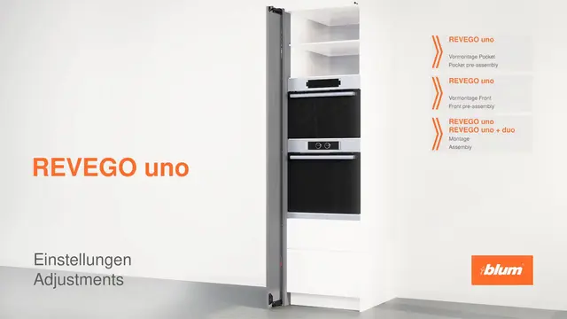 REVEGO uno – reglaje