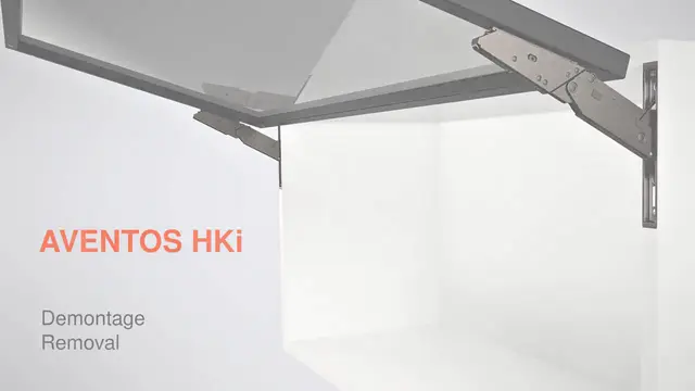 AVENTOS HKi - Demontare