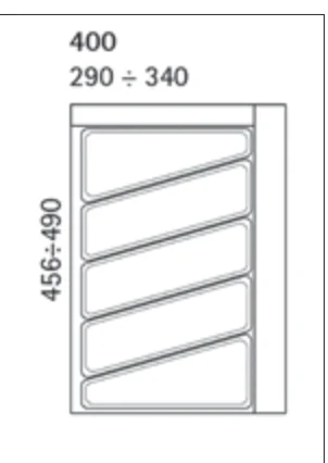 Desen tehnic cu dimensiuni — Suport de tacâmuri 32/76.R