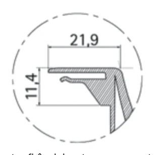 Desen tehnic cu dimensiuni — Suport de tacâmuri 32/76.R