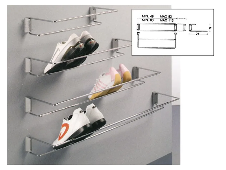 Suport de pantofi reglabil telescopic