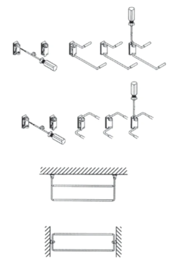 Desen tehnic cu dimensiuni — Suport de pantofi reglabil telescopic