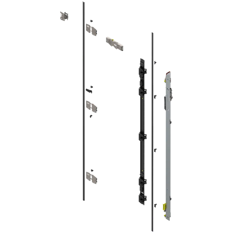 Uşă dublă, Suport balama set, pentru Înălţime pocket 1807–1956 mm — imaginea 2