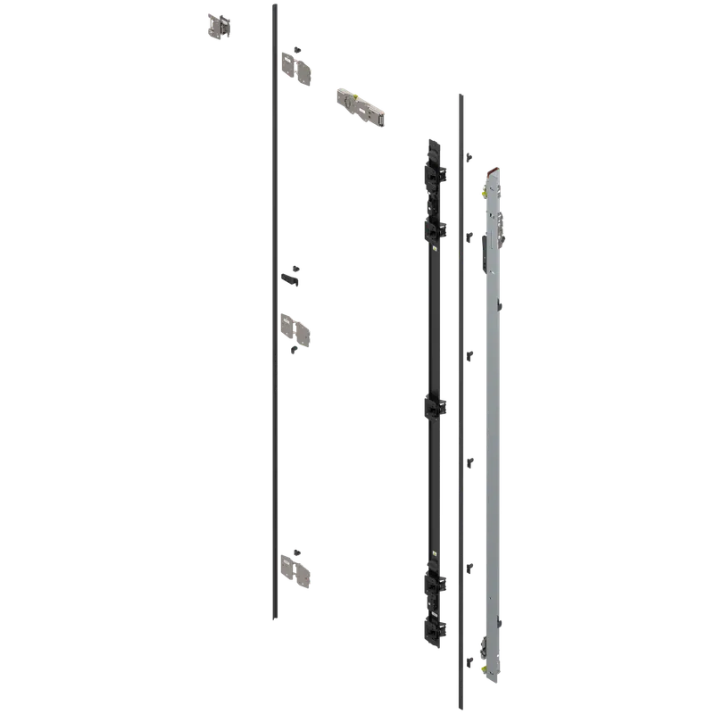 Uşă dublă, Suport balama set, pentru Înălţime pocket 2257–2406 mm — imaginea 2