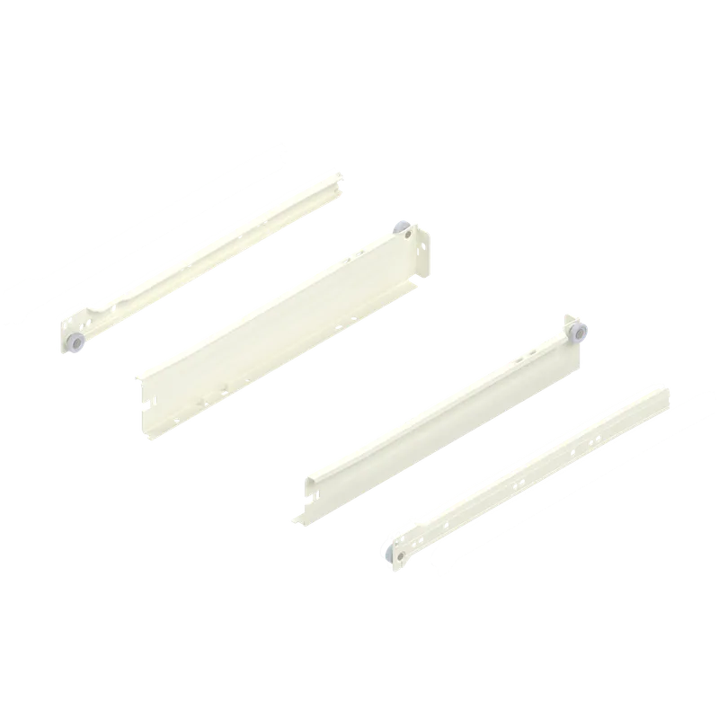 Laterală din oţel METABOX, N (54 mm), Extragere parţială, Versiune cu gheare — imaginea 3