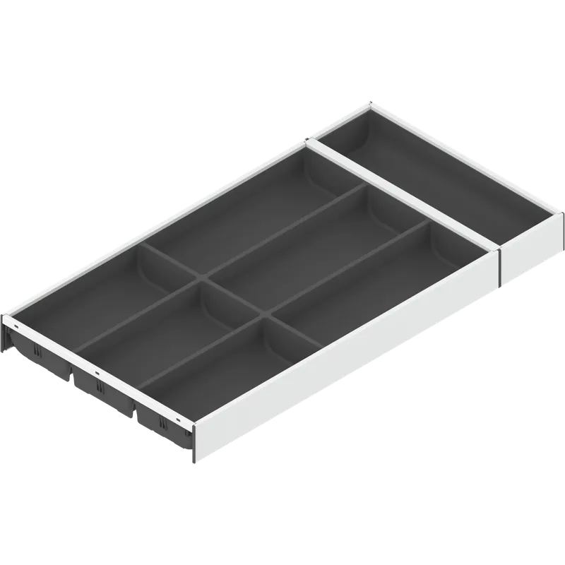 AMBIA-LINE Organizator pt tacâmuri, pentru LEGRABOX/MERIVOBOX Sertar, Plastic/oţel, 7 Compartimente pt tacâmuri — imaginea 3