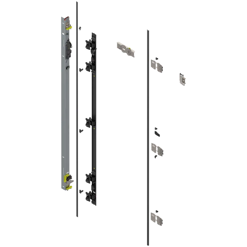 Uşă dublă, Suport balama set, pentru Înălţime pocket 1957–2106 mm