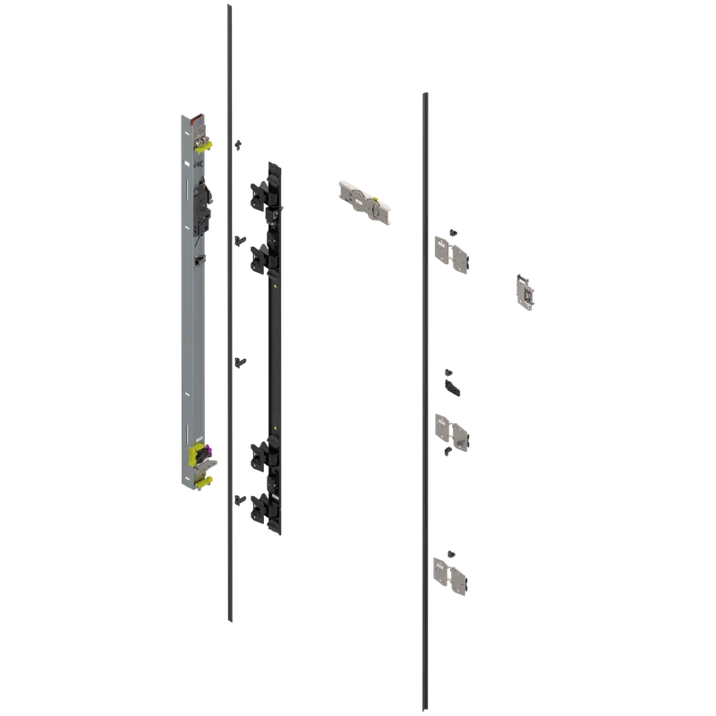 Uşă dublă, Suport balama set, pentru Înălţime pocket 1507–1656 mm
