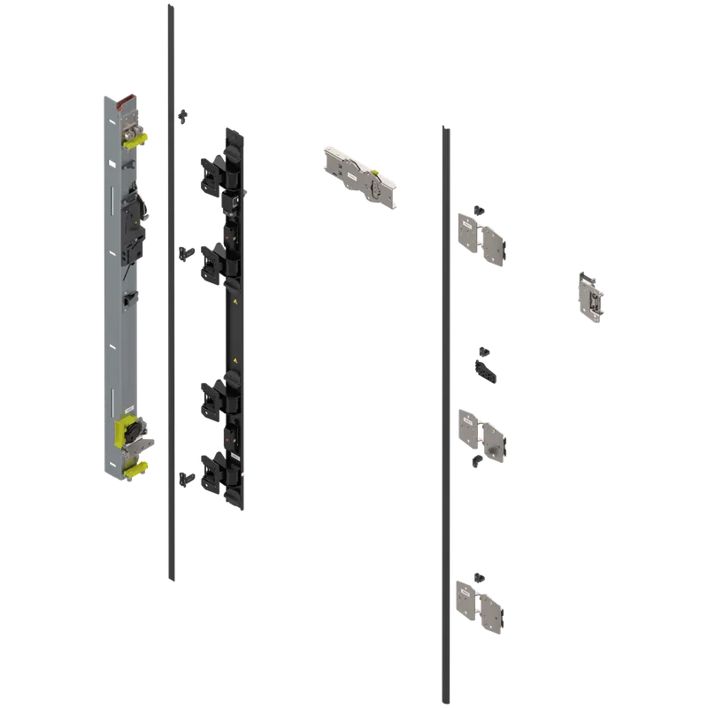 Uşă dublă, Suport balama set, pentru Înălţime pocket 1142–1356 mm