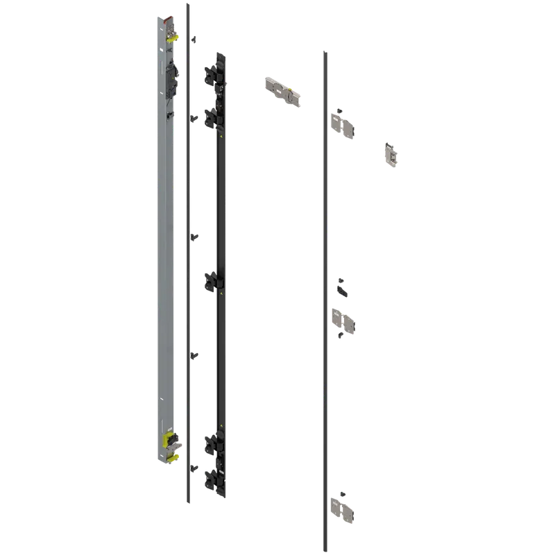 Uşă dublă, Suport balama set, pentru Înălţime pocket 2707–2856 mm
