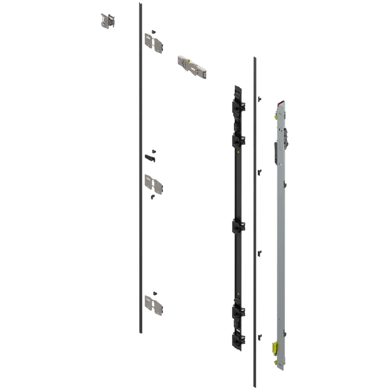 Uşă dublă, Suport balama set, pentru Înălţime pocket 1957–2106 mm — imaginea 2