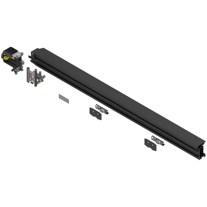 Uşă dublă, Suport rulant set, pentru lăţime interioară de corp în aplicaţie: 1200 mm — imaginea 2