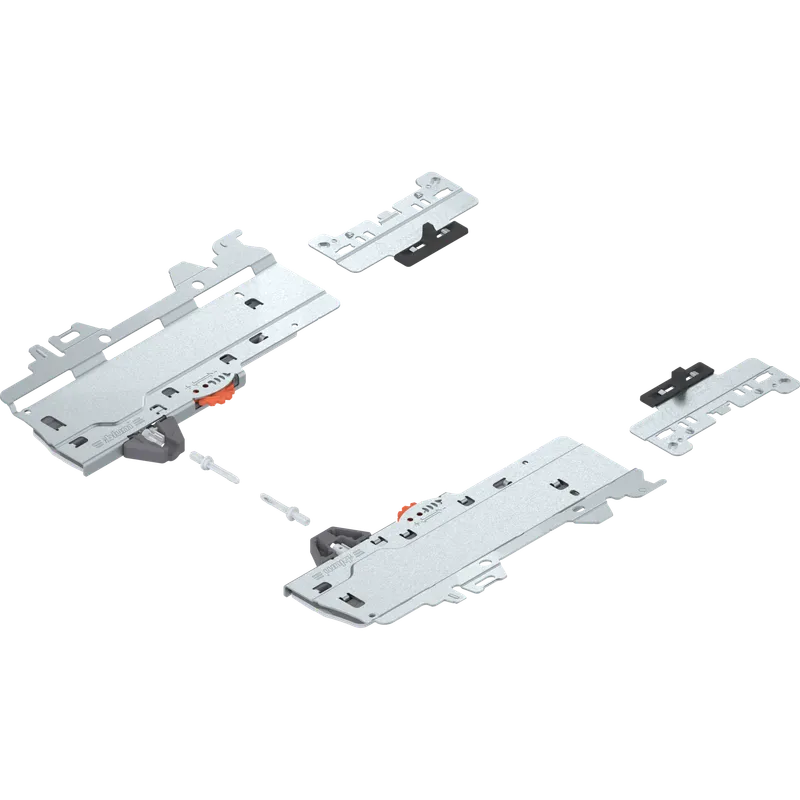 set (Unitate TIP-ON BLUMOTION + Declanşator + Adaptor), pentru MERIVOBOX, S1 (10-20 kg), Greutate totală a extragerii=10-20 kg