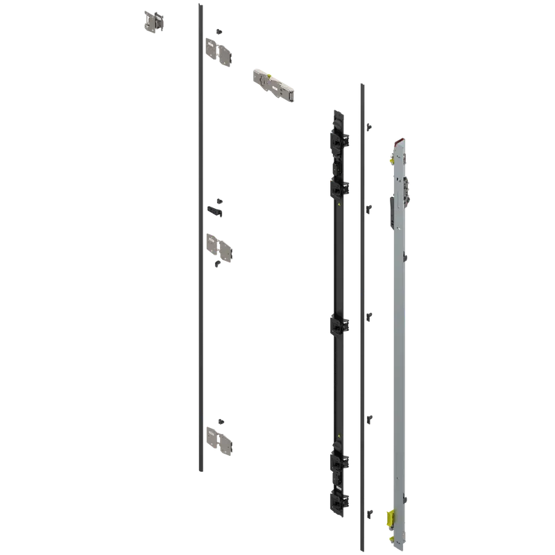 Uşă dublă, Suport balama set, pentru Înălţime pocket 2107–2256 mm — imaginea 2