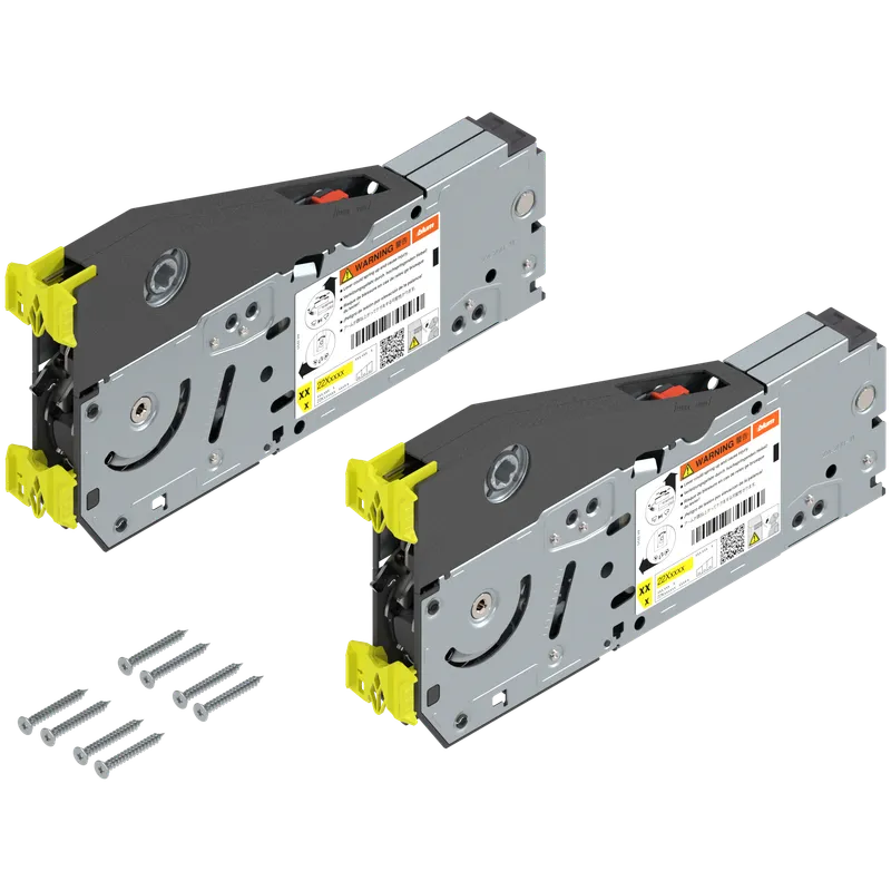 Sistem de ridicare pentru uşă paralelă AVENTOS HL top, Mecanism de ridicare (set), KH=300-389 mm, prin înşurubare, pentru Potrivit pentru SERVO-DRIVE