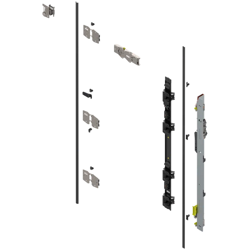 Uşă dublă, Suport balama set, pentru Înălţime pocket 1142–1356 mm — imaginea 2