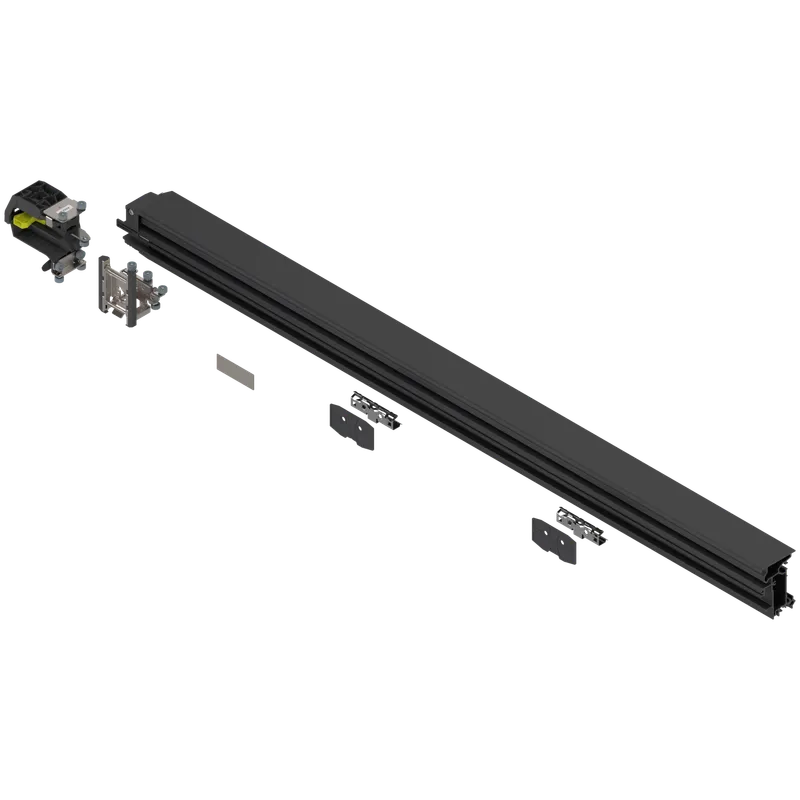 Uşă dublă, Suport rulant set, pentru lăţime interioară de corp în aplicaţie: 1250 mm — imaginea 2