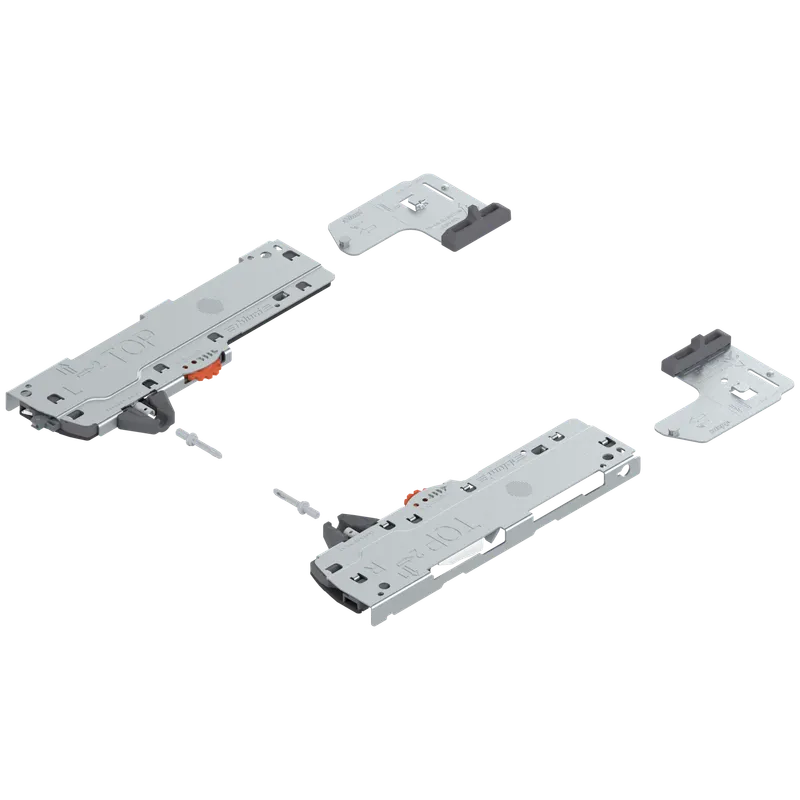 set (Unitate TIP-ON BLUMOTION + Declanşator + Adaptor), pentru LEGRABOX, pentru MOVENTO, L5 (35-70 kg), Greutate totală a extragerii=35-70 kg