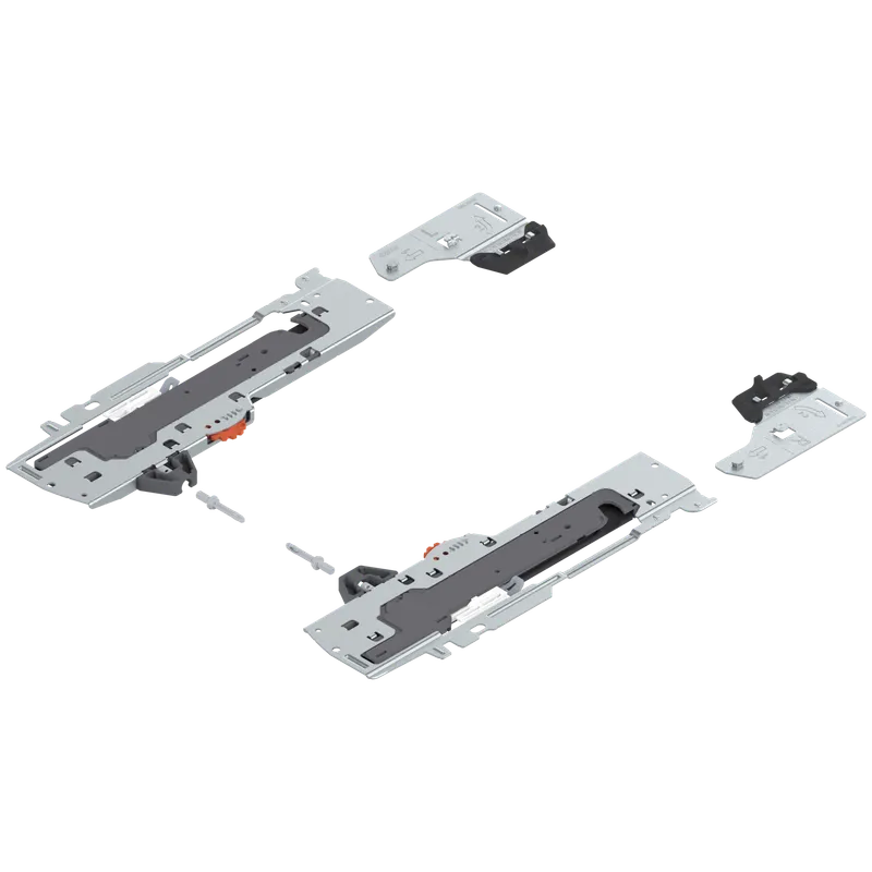 set (Unitate TIP-ON BLUMOTION + Declanşator + Adaptor), pentru TANDEMBOX, L5 (30-65 kg), Greutate totală a extragerii=30-65 kg