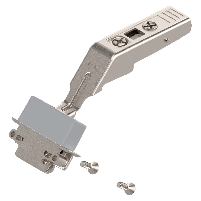 CLIP top Balama intermediară pentru uşă pliantă AVENTOS cu ramă îngustă de aluminiu 134°, fără arc, Oală: şuruburi — imaginea 2