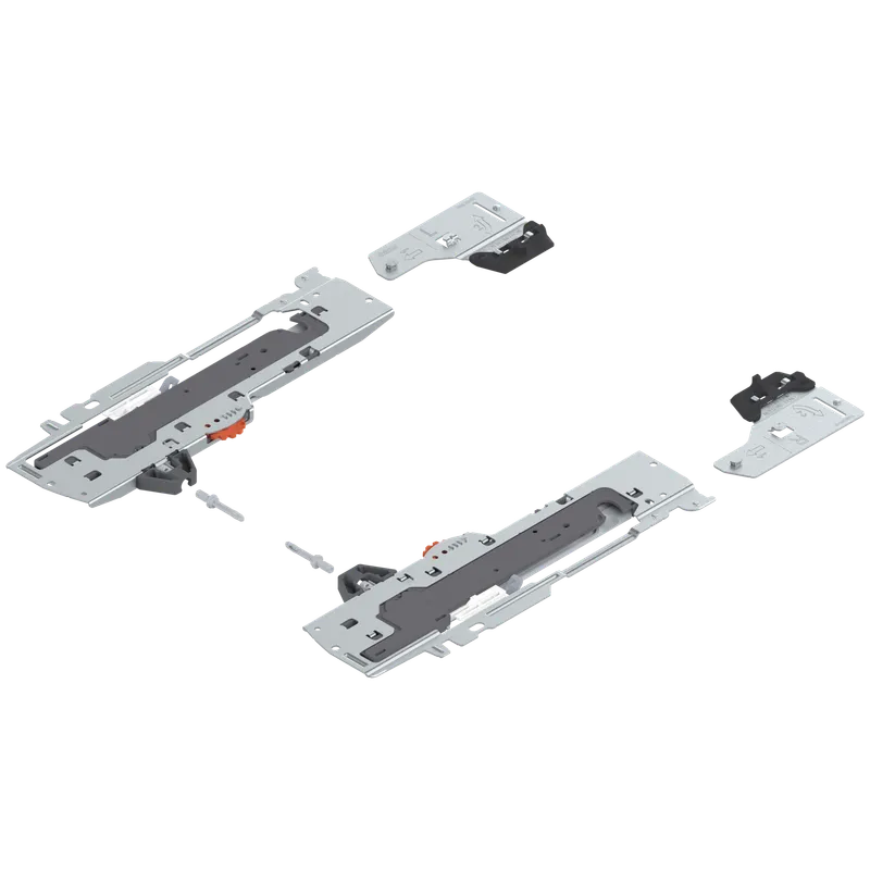 set (Unitate TIP-ON BLUMOTION + Declanşator + Adaptor), pentru TANDEMBOX, L1 (până la 20 kg), Greutate totală a extragerii=0-20 kg
