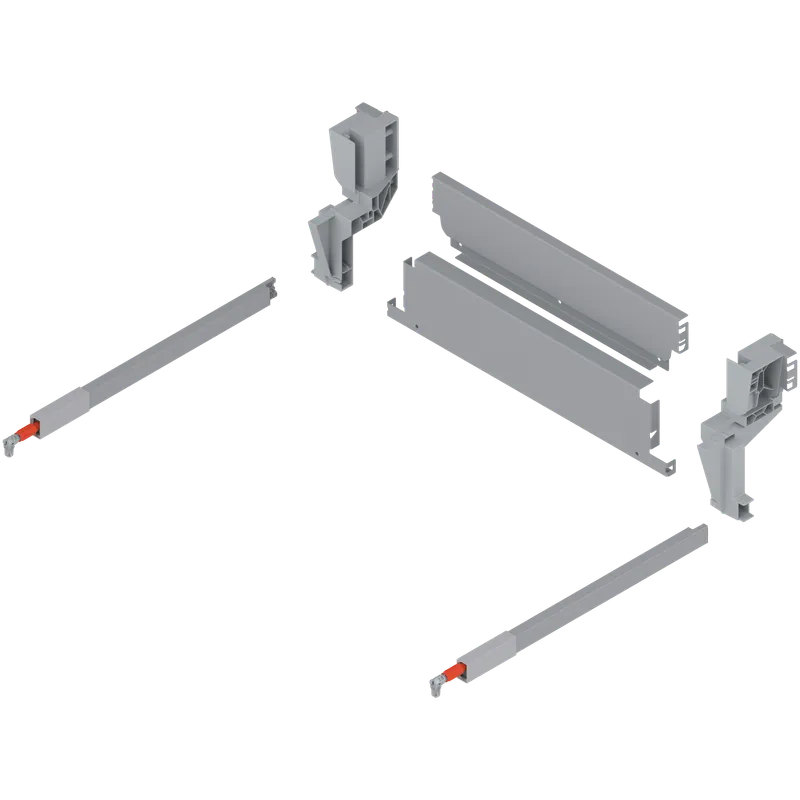 TANDEMBOX Spate metalic pentru extragerea suspendată pentru coşul de gunoi, 5 mm), LW=460-464 mm