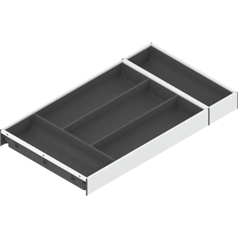 AMBIA-LINE Organizator pt tacâmuri, pentru LEGRABOX/MERIVOBOX Sertar, Plastic/oţel, 5 Compartimente pt tacâmuri — imaginea 3