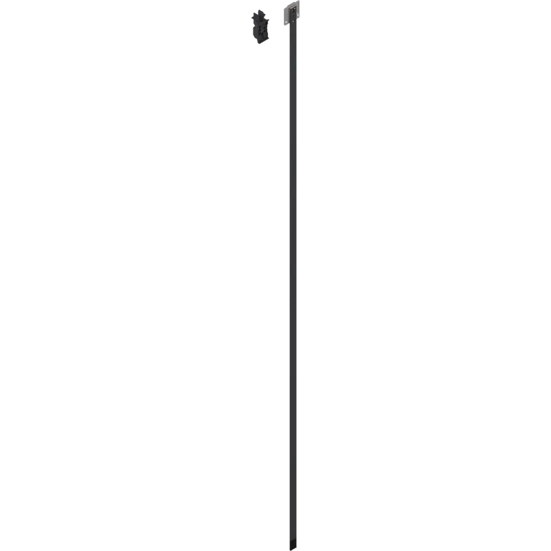 CABLOXX Bară de blocare, set (Bara de blocare, distanţatoare, piesă de închidere, inserţie, şablon de găurire), KH interioara=1262 mm