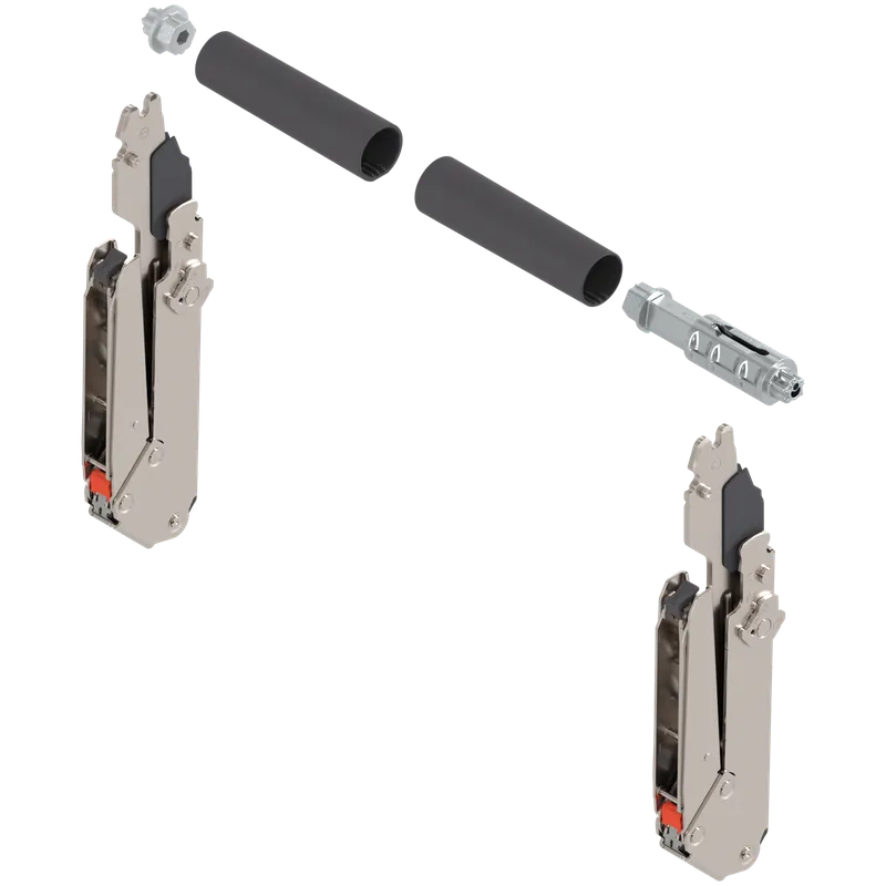 Sistem de ridicare pentru uşă paralelă AVENTOS HL top, Pârghie (set), KH=300-339 mm mm, simetric — imaginea 2
