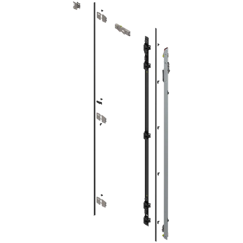 Uşă dublă, Suport balama set, pentru Înălţime pocket 2557–2706 mm — imaginea 2