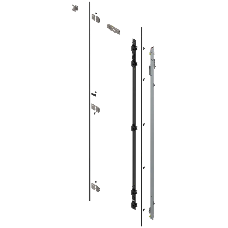 Uşă dublă, Suport balama set, pentru Înălţime pocket 2707–2856 mm — imaginea 2