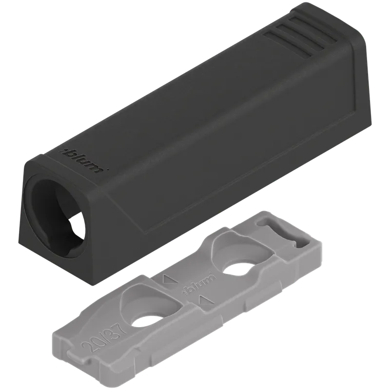 Plăcuţă de adaptare TIP-ON pentru uşi, Versiune scurtă, dreaptă, Şuruburi — imaginea 4