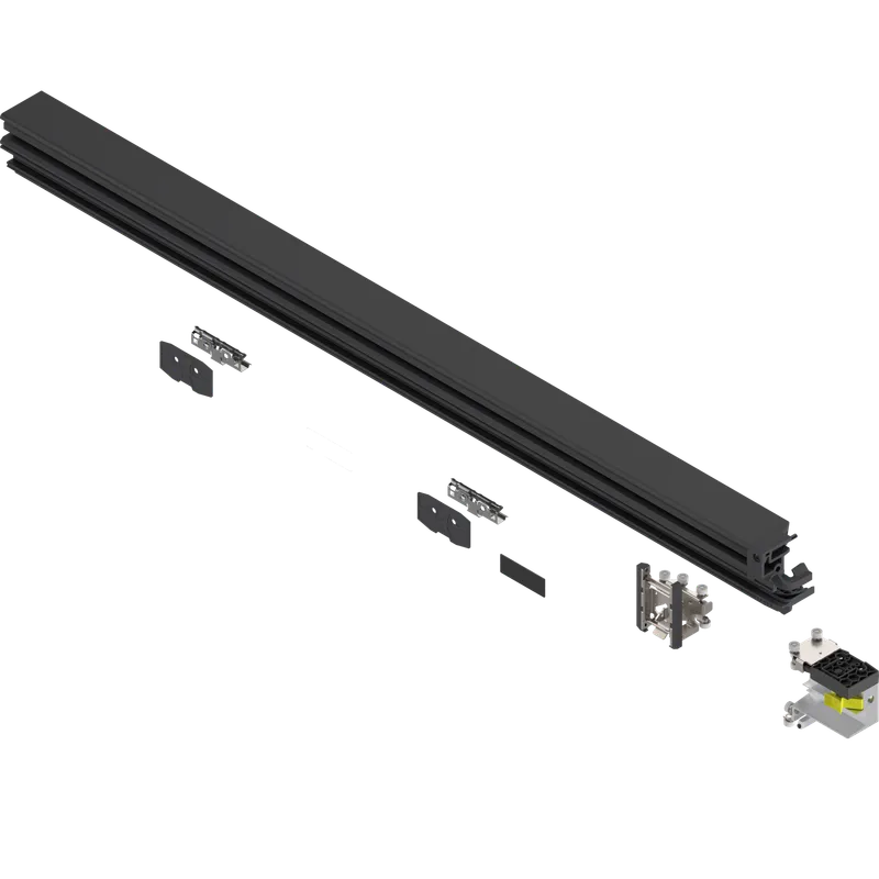 Uşă dublă, Suport rulant set, pentru lăţime interioară de corp în aplicaţie: 1250 mm — imaginea 3