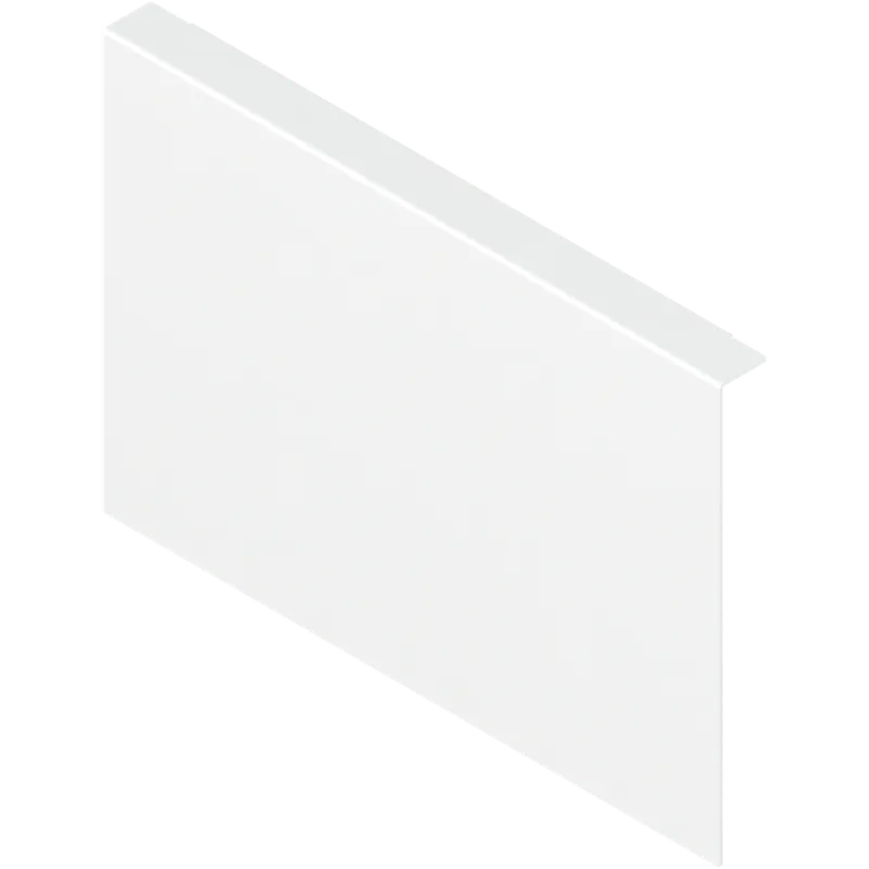 AMBIA-LINE Adaptor pt perete posterior din lemn, pentru LEGRABOX/MERIVOBOX Sertar Înălţime C, Oţel — imaginea 3