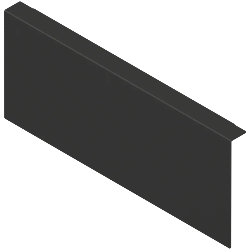 AMBIA-LINE Adaptor pt perete posterior din lemn, pentru LEGRABOX/MERIVOBOX Sertar Înălţime K, Oţel