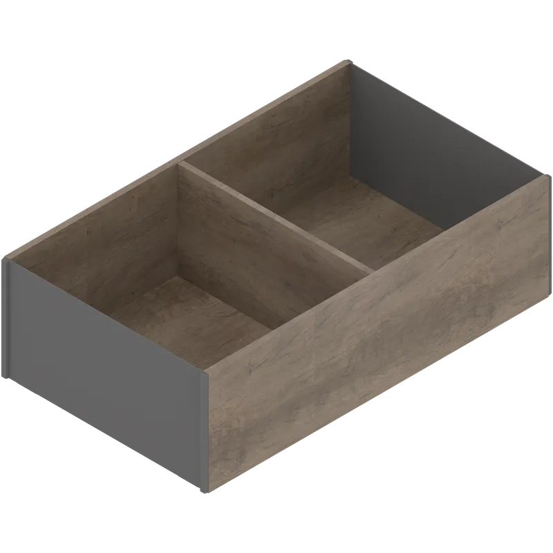 AMBIA-LINE Ramă, pentru LEGRABOX/MERIVOBOX Sertar, Design de lemn, de la NL=400 mm