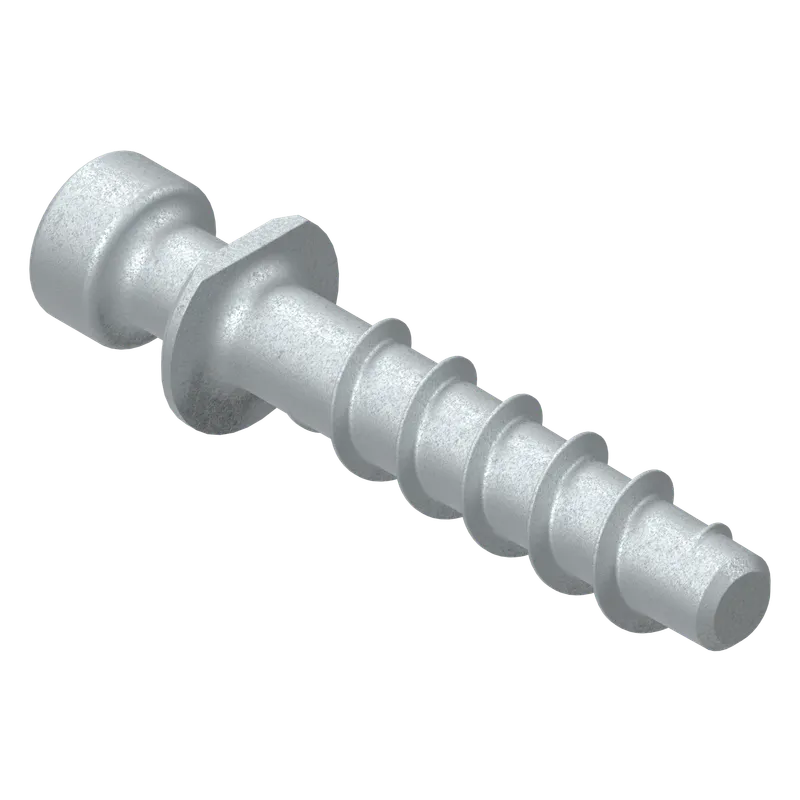 şurub demontabil, Cap cilindric cu degajare, lungime totală (incl. cap): 26 mm