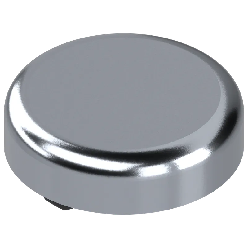 Capac de acoperire oală pt balama de uşă din sticlă, rotund — imaginea 2