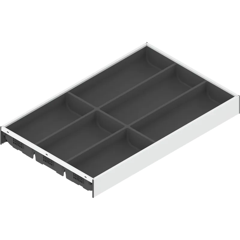 AMBIA-LINE Organizator pt tacâmuri, pentru LEGRABOX/MERIVOBOX Sertar, Plastic/oţel, 6 Compartimente pt tacâmuri — imaginea 4
