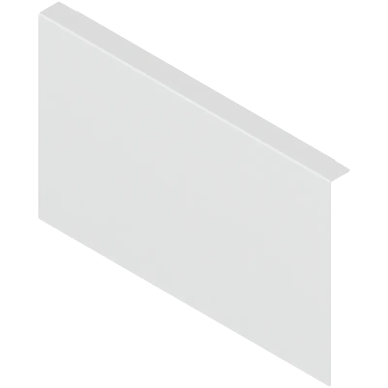 AMBIA-LINE Adaptor pt perete posterior din lemn, pentru LEGRABOX/MERIVOBOX Sertar Înălţime C, Oţel — imaginea 5