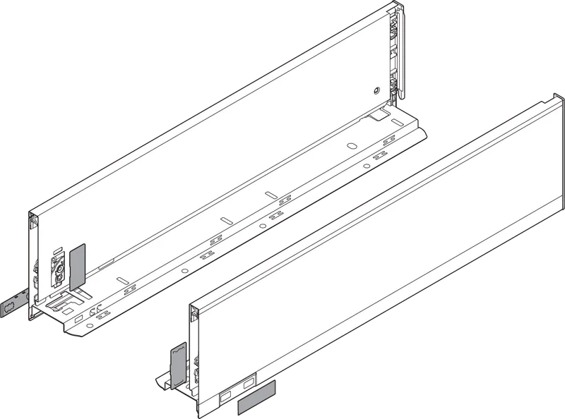 Laterală de sertar LEGRABOX (interior), pentru LEGRABOX pure, pentru — imaginea 2